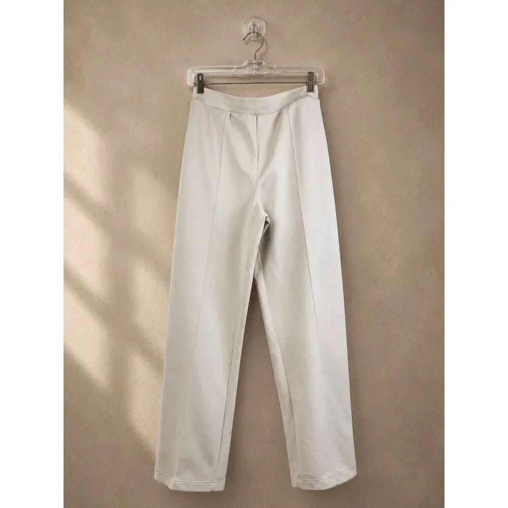UNIQLO Sz M Dove Gray White Dry Sweatpants